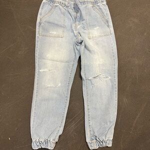 Madeline Light Blue Casual Joggers